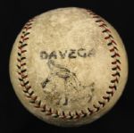 1930s Babe Ruth Lou Gehrig New York Yankees  & Bob Feller Signed Baseball - JSA (Partially Enhanced Signatures)