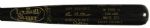 1989 Chicago White Sox Louisville Slugger Commemorative Black Bat 