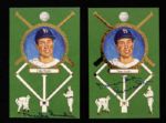 1990 Duke Snider Brooklyn Dodgers Signed Perez Steele Card - Lot of 2 w/JSA Sticker