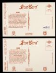 1990 Duke Snider Brooklyn Dodgers Signed Perez Steele Card - Lot of 2 w/JSA Sticker