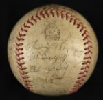1980s Lot of 12 Signed Baseballs One With Cal & Bill Ripken Steve Howe & 1949 South Atlantic League Signed Baseball - JSA 
