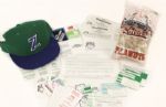 1980s Denver Zephyrs Schedule & Authentic Cap 