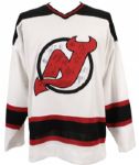 New Jersey Devils Signed Authentic Jerseyw/15 Sigs. Incl. Martin Brodeur Patrik Elias Randy McKay  - JSA