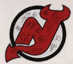 New Jersey Devils Signed Authentic Jerseyw/15 Sigs. Incl. Martin Brodeur Patrik Elias Randy McKay  - JSA