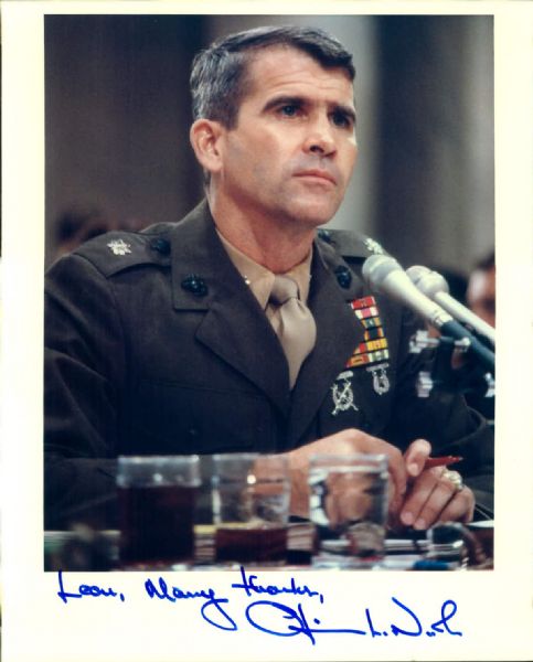 1970s-80s Political Signed Collection Lot of 74 w/Ross Perot Janet Reno Oliver North 