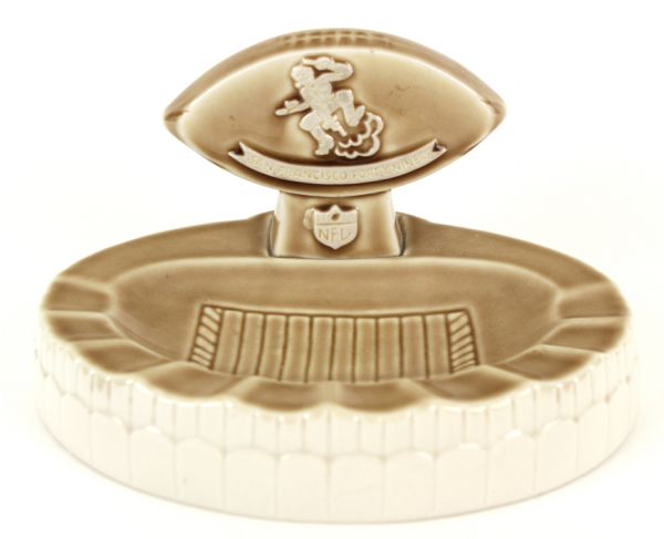 1960 San Francisco 49ers Weico Ashtray 