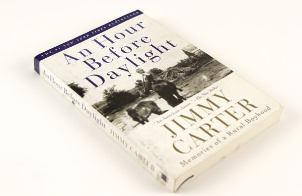 2001 Jimmy Carter An Hour Before Midnight Signed Softcover Book - JSA 