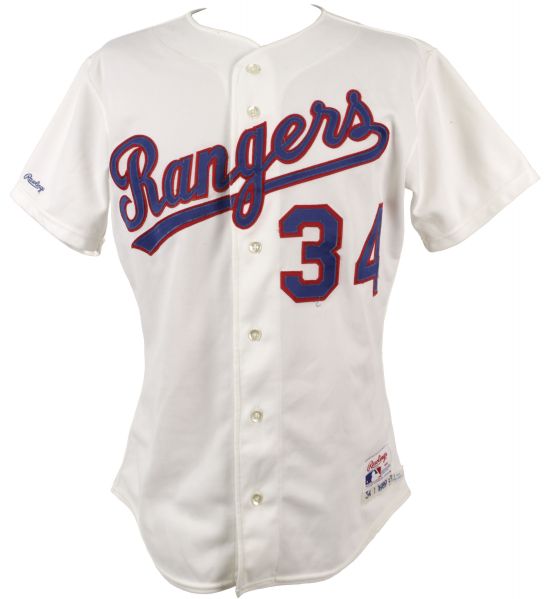 1989 Nolan Ryan Texas Rangers Authentic Jersey 