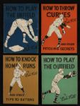 1934 Babe Ruth New York Yankees How To Instructional Book - Lot of 4