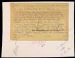 1943 Joe DiMaggio & Wife New York Yankees Original 8 x 6 Photo