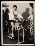 1932 Babe Ruth New York Yankees The Babe Works Out Original 6" x 8" Photo 