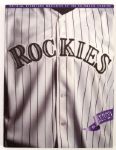 1993 Colorado Rockies Opening Series Ticket Poster Memorabilia Shirts Jacket Cap (Lot of 10)