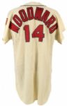 1964 Woody Woodward Milwaukee Braves Game Worn Flannel Jersey (MEARS A7)
