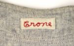 1957 Ray Crone Milwaukee Braves Game Worn Flannel Jersey (MEARS A9.5) 