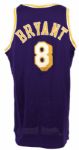 1998-99 Kobe Bryant Lakers Game Jersey (MEARS LOA)