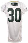 John Kuhn Green Bay Packers Authentic Practice Jersey Sold by Packers 