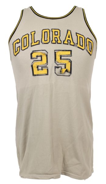 1960s early Colorado Game Worn Basketball Jersey 