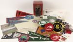 Collection of Baseball & Football Memorabilia Various 1960s Mini-Pennants Matchbooks RMP Records (44 Items)