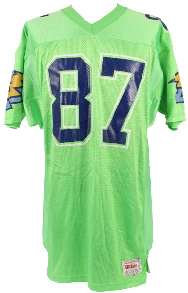 1991-92 World League of American Football Game Worn Jersey - Lot of 14 (MEARS LOA) 