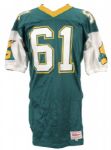 1991-92 World League of American Football Game Worn Jersey - Lot of 14 (MEARS LOA) 