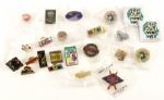 1990s-2000s Baseball Olympic TV Pin Collection - Lot of Nearly 45 With Heavy Emphasis on TV