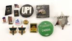 1990s-2000s Baseball Olympic TV Pin Collection - Lot of Nearly 45 With Heavy Emphasis on TV