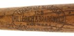 1921-30 Rogers Hornsby H&B Louisville Slugger Professional Model Game Used Bat (MEARS A7.5)