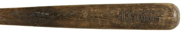 1925-30 Paul Waner Pittsburgh Pirates Zinn Beck 100 Diamond Ace Professional Model Game Used Bat (MEARS A7)