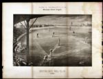 1888 Exceedingly Rare John A. Andrews & CO.s Boston Club Cigar "Boston Baseball Club , 1888" Lithograph Premium Print (MEARS LOA)