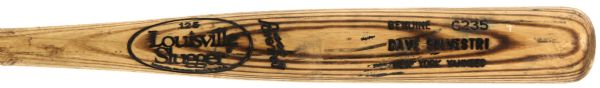 1992-95 Dave Silvestri New York Yankees Louisville Slugger Professional Model Game Used Bat (MEARS A8)