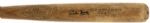 1964 Pedro Ramos New York Yankees Autographed World Series Louisville Slugger Professional Model Game Used Bat (MEARS A10/PSA)