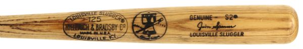 1976 Jim Spencer Chicago White Sox Bicentennial H&B Louisville Slugger Professional Model Game Used Bat (MEARS A7)