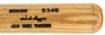 1993-97 Wade Boggs New York Yankees Autographed Louisville Slugger Professional Model Game Used Bat (MEARS A10/JSA/PSA)