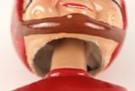 1968-70 Atlanta Falcons Gold Round Base Bobblehead Nodder 
