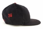 2007 Phil Niekro Game Worn Hall of Fame Old Timer's Game  Signed Cap w/Brother's Number as Memorial - JSA 