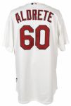 2009 Mike Aldrete St. Louis Cardinals Game Worn Jersey w/All Star Patch (MEARS LOA) 