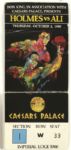 1980s Muhammad Ali vs. Larry Holmes Ticket Stub 
