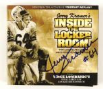 2005-06 Jerry Kramer Green Bay Packers Hand Signed CD Case & Instant Replay Book (MEARS LOA)