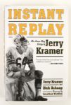 2005-06 Jerry Kramer Green Bay Packers Hand Signed CD Case & Instant Replay Book (MEARS LOA)