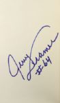 2005-06 Jerry Kramer Green Bay Packers Hand Signed CD Case & Instant Replay Book (MEARS LOA)