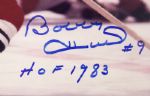 2000s Bobby Hull Chicago Blackhawks Signed 8 x 10 Photo - PSA 