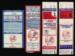 1971-94 New York Yankees Full Ticket & Stub Collection w/ 1977 All Star Game Ticket & 1981 ALDS & ALCS Tickets (Lot of 22)