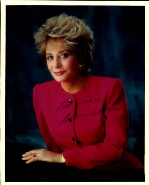 1980s Television Newscasters Autographed Photo Collection - Lot of 5