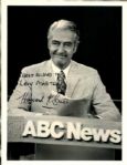 1980's Television Newscasters Autographed Photo Collection - Lot of 5