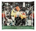 1986 New York Giants Signed 24" x 20" Super Bowl Champions Photo 2/39 Sigs. - JSA 