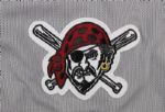 2011 Steve Pearce Pittsburgh Pirates Game Worn Piraten Jersey w/MLB Hologram Worn vs. Brewers 