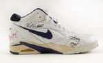 1992 Roman Gabriel III Charity Worn Shoe Signed by Phoenix Suns Kevin Johnson Charles Barkley 9 Sigs. - JSA 