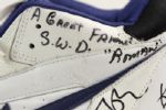 1992 Roman Gabriel III Charity Worn Shoe Signed by Phoenix Suns Kevin Johnson Charles Barkley 9 Sigs. - JSA 