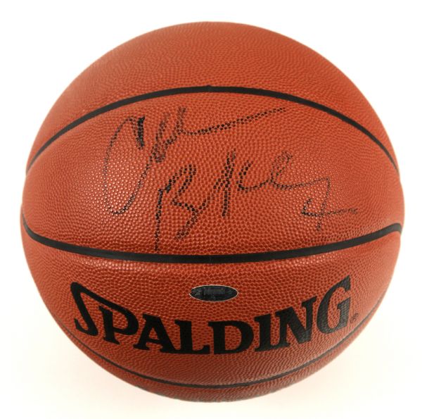 1990s Charles Barkley Phoenix Suns Signed Spalding Basketball Tri-Star Hologram - JSA 