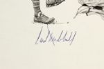 1980s Carl Hubbell New York Giants Signed 7 3/4 x 11 Photo - JSA